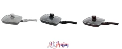 تابه مربع گرانیت لایف اسمایل مدل FLCMGL28